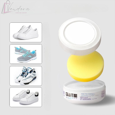 Crema Limpiadora De Zapatillas Blancas