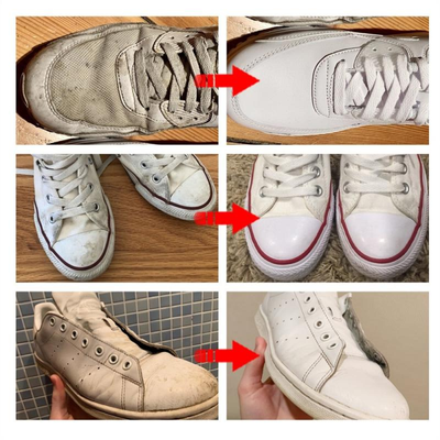 Crema Limpiadora De Zapatillas Blancas